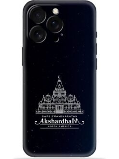 Akshardham design Soft Mobile Cover for Apple Iphone 13 Pro