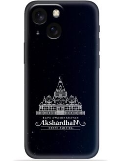 Akshardham design Soft Mobile Cover for Apple Iphone 13 Mini