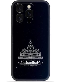 Akshardham design Soft Mobile Cover for Apple Iphone 14 Pro