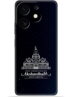 Akshardham design Soft Mobile Cover for Tecno Spark 10 Pro