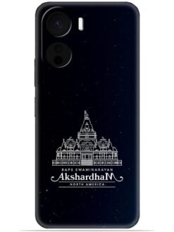 Akshardham design Soft Silicone Mobile Case for Vivo Y16