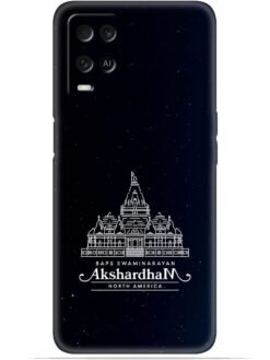 Akshardham design Soft Silicone Mobile Case for Oppo A54