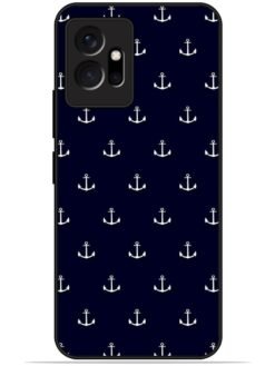 Anchor design Glossy Metal TPU Phone Cover for Vivo T1 (5G)