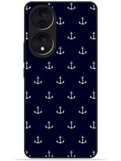 Anchor design Glossy Metal TPU Phone Cover for Vivo Y100 (5G)/Y100A (5G)