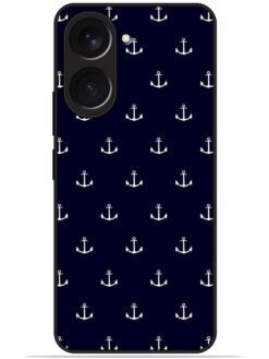 Anchor design Glossy Metal TPU Phone Cover for Vivo Y18/Y18E/Y18i/Y18T