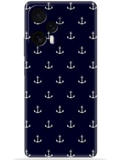 Anchor design Soft Mobile Cover for Poco F5 (5G)
