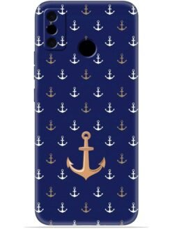 Anchor pattern Soft Mobile Cover for Tecno Spark Go (2020)