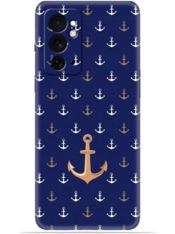 Anchor pattern Soft Mobile Cover for Oneplus 9RT (5G)