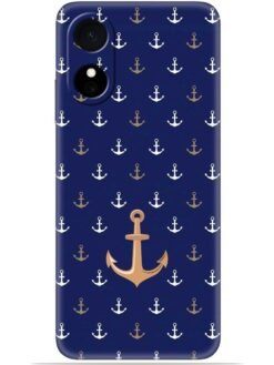 Anchor pattern Soft Mobile Cover for Oppo A17