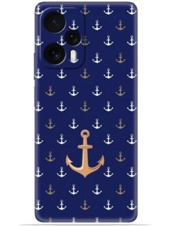Anchor pattern Soft Mobile Cover for Poco F5 (5G)