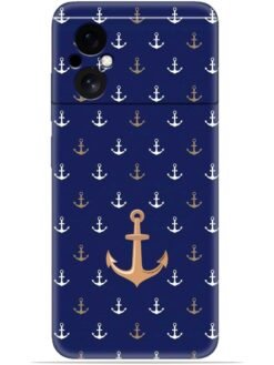 Anchor pattern Soft Mobile Cover for Poco M4 (5G)