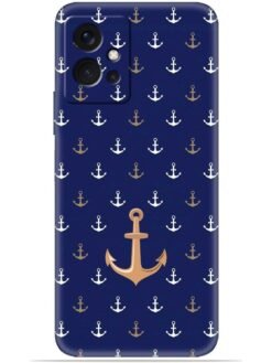 Anchor pattern Soft Mobile Cover for Vivo Y75 (5G)