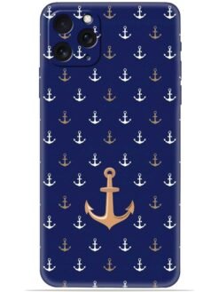 Anchor pattern Soft Mobile Cover for Apple Iphone 11 Pro Max