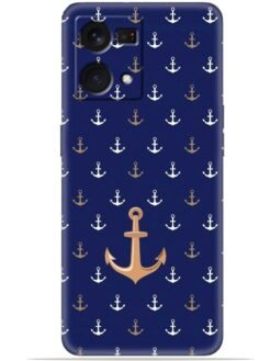 Anchor pattern Soft Silicone Mobile Case for Oppo F21 Pro (4G)