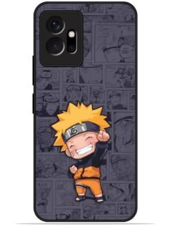 Anime cartoon naruto Glossy Metal TPU Phone Cover for Vivo T1 (5G)