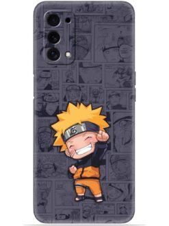 Anime cartoon naruto Soft Mobile Cover for Oppo A74 (5G)