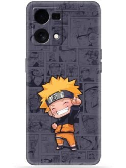 Anime cartoon naruto Soft Mobile Cover for Oppo F21 Pro (4G)