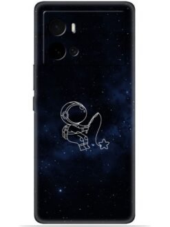 Astronaut design Soft Silicone Mobile Case for Iqoo 9 Pro