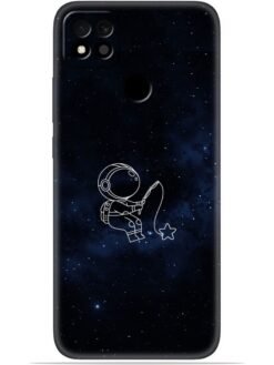 Astronaut design Soft Silicone Mobile Case for Poco C31