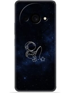 Astronaut design Soft Mobile Cover for Xiaomi Redmi A3 (2024)