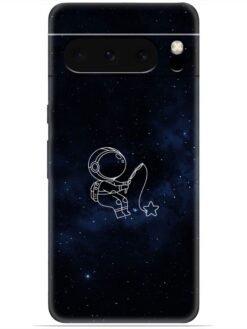 Astronaut design Soft Mobile Cover for Google Pixel 8 Pro
