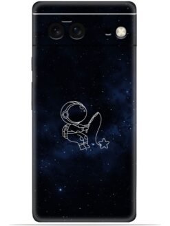 Astronaut design Soft Mobile Cover for Google Pixel 6