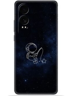 Astronaut design Soft Mobile Cover for Oneplus Nord Ce 4 Lite (5G)
