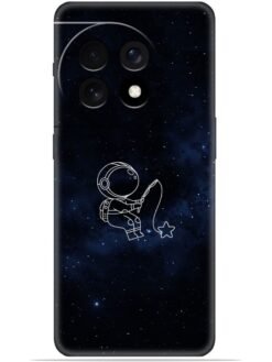 Astronaut design Soft Mobile Cover for Oneplus 11R (5G)