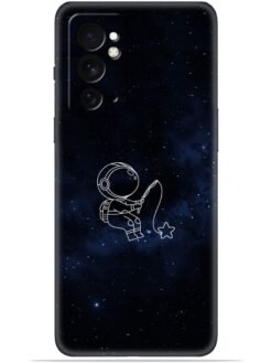 Astronaut design Soft Mobile Cover for Oneplus 9RT (5G)