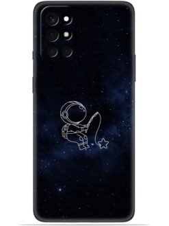 Astronaut design Soft Mobile Cover for Oneplus 9R (5G)