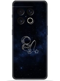 Astronaut design Soft Mobile Cover for Oneplus 10 Pro (5G)
