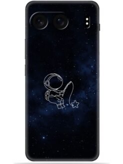 Astronaut design Soft Mobile Cover for Oneplus Nord 4 (5G)