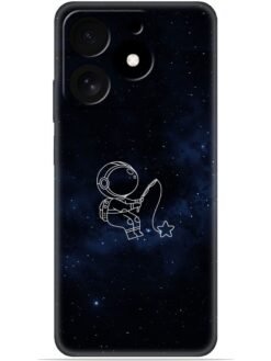 Astronaut design Soft Mobile Cover for Realme C63 (4G)
