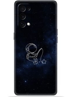 Astronaut design Soft Mobile Cover for Oppo Reno 5 Pro (5G)