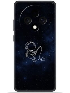 Astronaut design Soft Mobile Cover for Oppo F27 Pro Plus (5G)