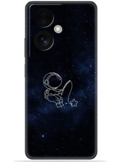 Astronaut design Soft Mobile Cover for Oppo A79 (5G)