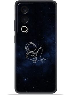Astronaut design Soft Mobile Cover for Oppo A3 Pro (5G)