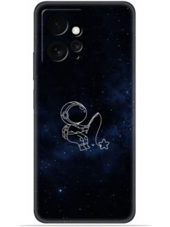Astronaut design Soft Mobile Cover for Xiaomi Redmi Note 12 (4G)
