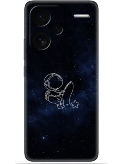 Astronaut design Soft Mobile Cover for Xiaomi Redmi Note 13 Pro Plus (5G)