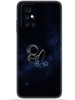 Astronaut design Soft Mobile Cover for Xiaomi Redmi 10 Prime (2022)