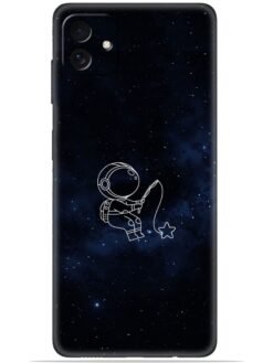 Astronaut design Soft Mobile Cover for Samsung Galaxy A04