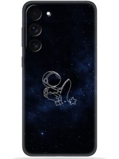 Astronaut design Soft Mobile Cover for Samsung Galaxy S23 Plus (5G)