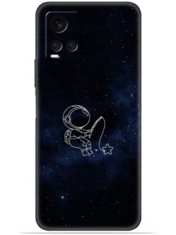 Astronaut design Soft Mobile Cover for Vivo Y21/Y21A/Y21G/Y21T/Y21E