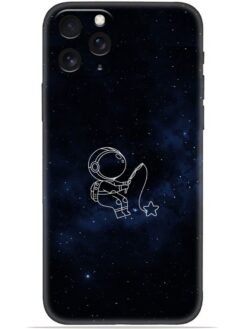 Astronaut design Soft Mobile Cover for Apple Iphone 11 Pro
