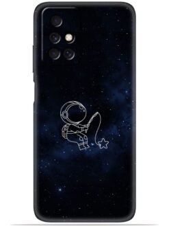 Astronaut design Soft Silicone Mobile Case for Xiaomi Redmi 10 Prime (2022)