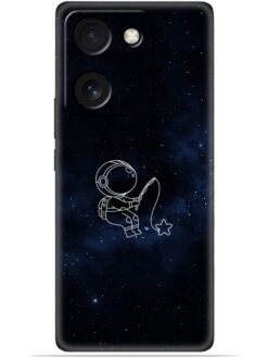 Astronaut design Soft Mobile Cover for Vivo Y300 Plus (5G)