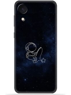 Astronaut design Soft Silicone Mobile Case for Samsung Galaxy A03 Core