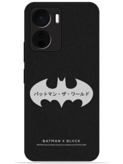 Batman logo Glossy Metal TPU Phone Cover for Vivo Y16