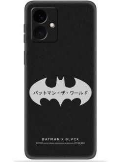 Batman logo Soft Mobile Cover for Motorola Moto G54 (5G)