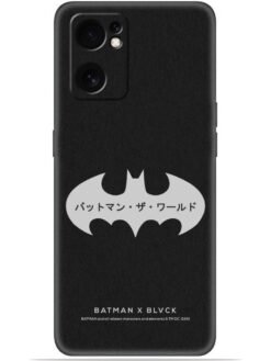 Batman logo Soft Mobile Cover for Oppo Reno 7 (5G)